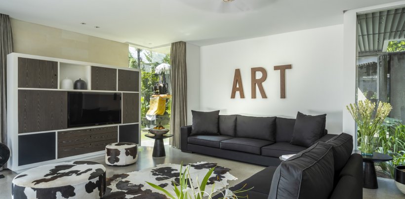 Villa Issi, Coin salon