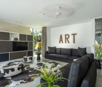 Villa Issi, Coin salon