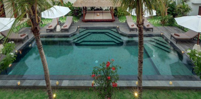 Villa Tangram, Privates Schwimmbad